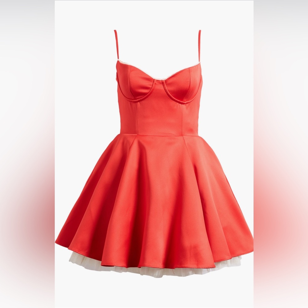 House of CB Red Mademoiselle Mini Dress